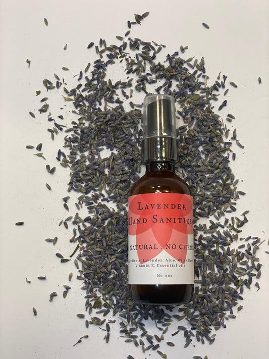 All Natural Hand sanitizer Lavender scented